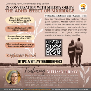 In Conversation with Melissa Orlov: The ADHD Effect on Marriage